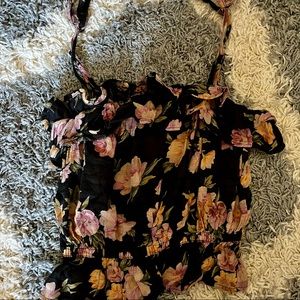 American Eagle Floral Crop Top NWT